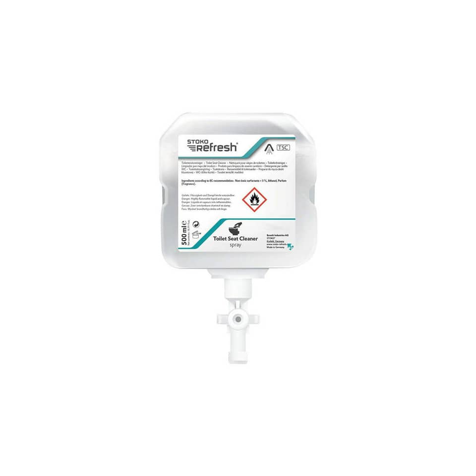 Toilettensitzreiniger Refresh Toilet Seat Cleaner, 500 ml, transparent STOKOLAN 35010 STOKO 35010 500ml