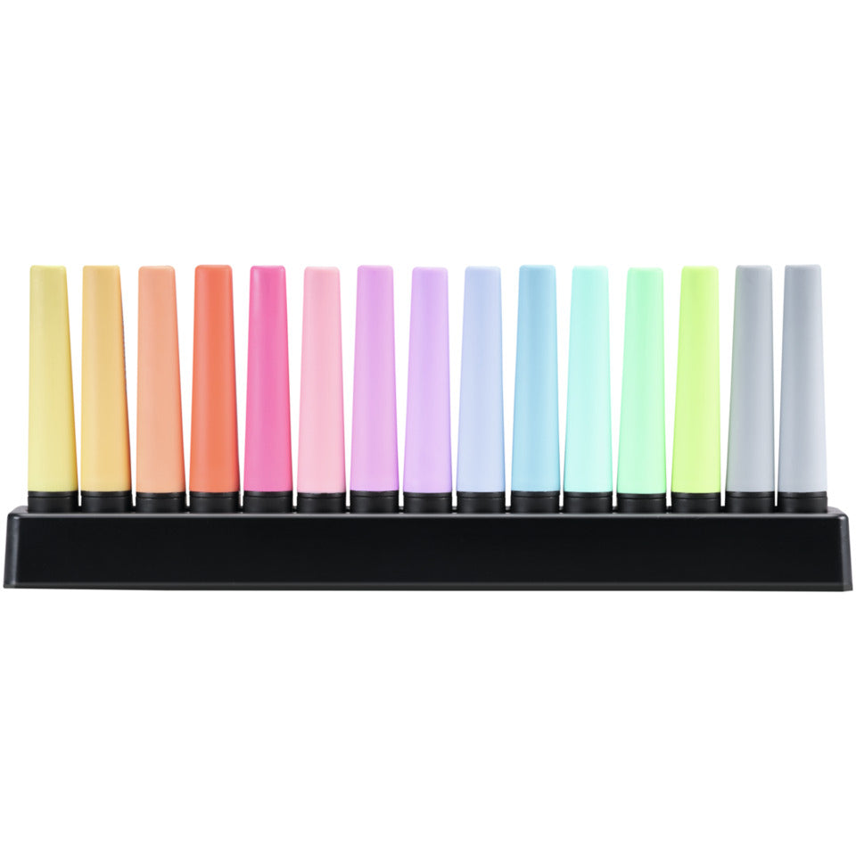 Textmarker BOSS® ORIGINAL Pastel, Tischset mit 15 Stiften STABILO 7015-02-5 STABILO 7015-02-5 Tischset