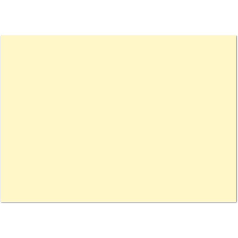 Karteikarte, A6, 170g/m², blanko, 100 Stück, gelb RNK 114761 RNK 114761 blanko