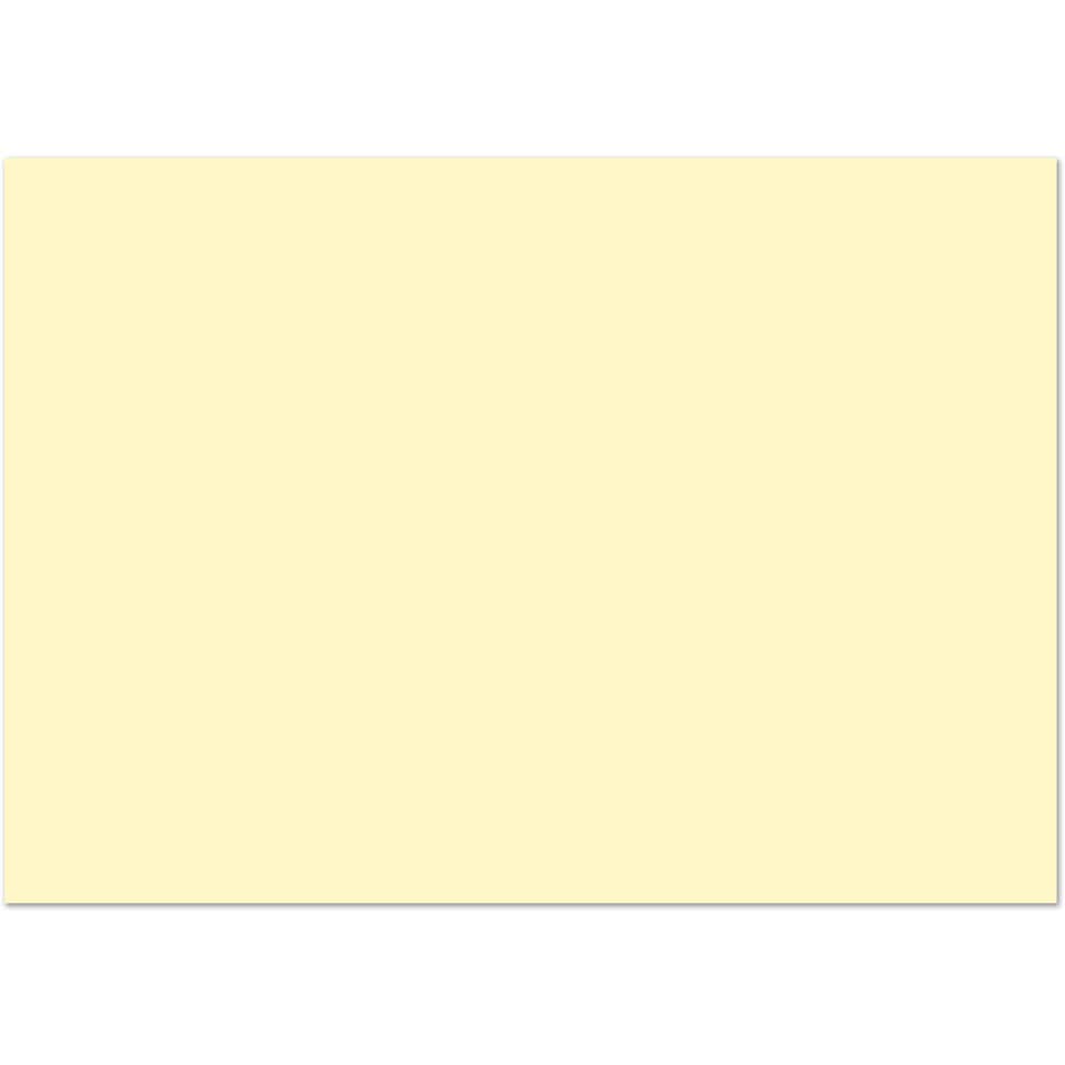 Karteikarte, A6, 170g/m², blanko, 100 Stück, gelb RNK 114761 RNK 114761 blanko