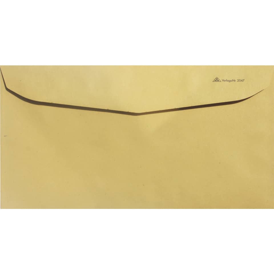 Umschlag für Zustellungsauftrag für Zusendung an Postamt, 235 x 125 mm, 500 Stück RNK 2047 RNK 2047 An Postamt
