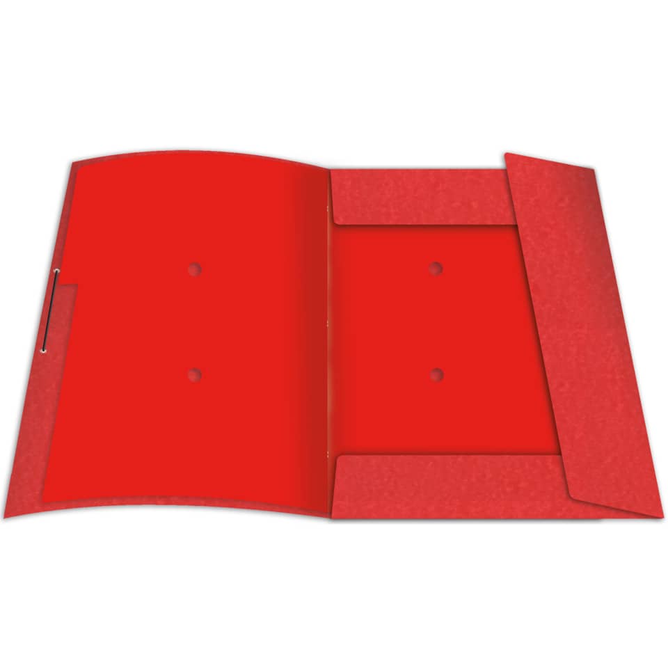 Ordnungsmappe, A4, 390g/m², 9 Fächer, Glanzkarton, rot RNK 4616-2 RNK 4616-2  9Fächer