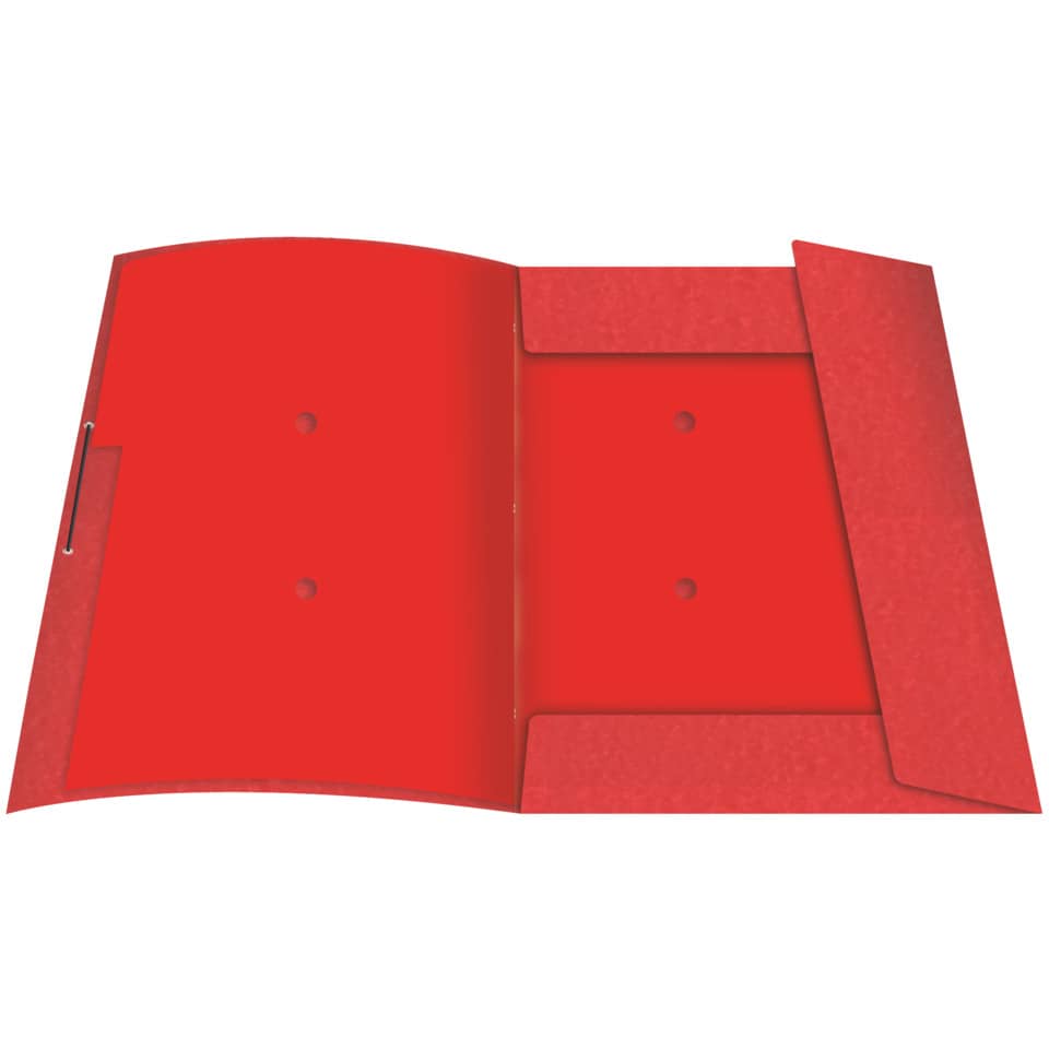 Ordnungsmappe, A4, 390g/m², 9 Fächer, Glanzkarton, rot RNK 4616-2 RNK 4616-2  9Fächer