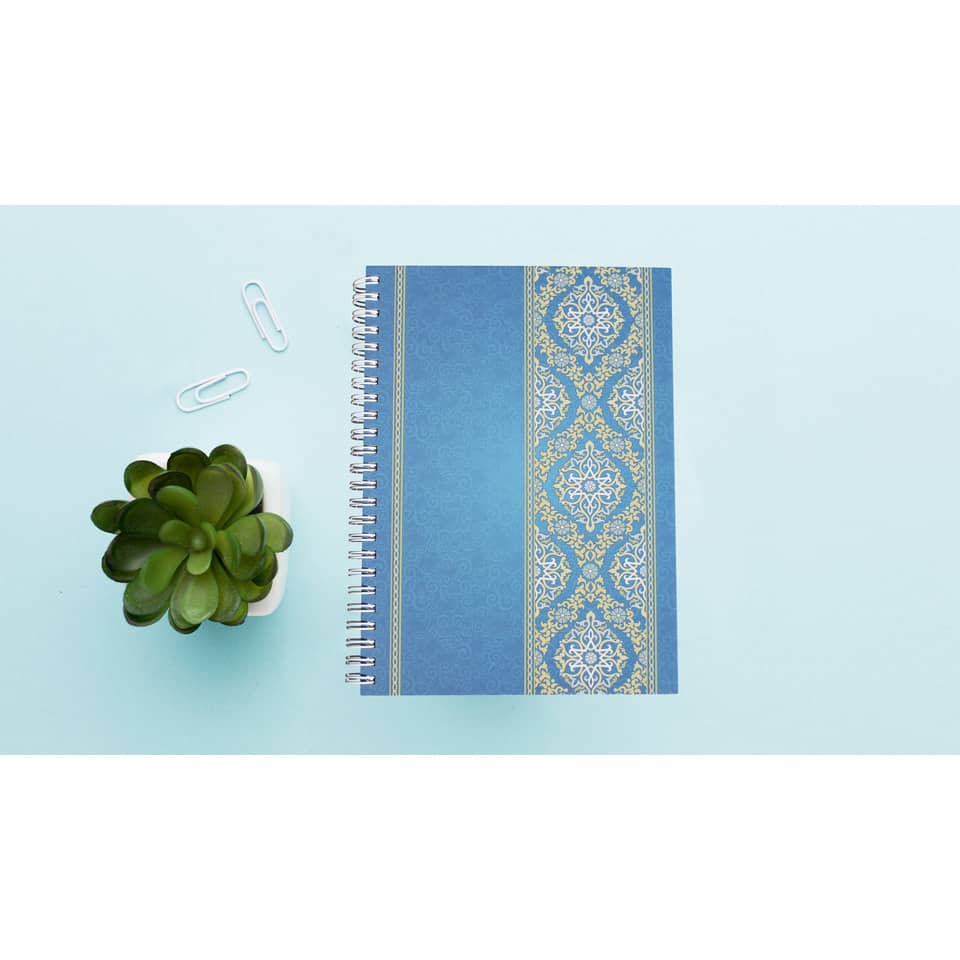 Notizbuch mit Register A-Z "Blue Orient", DIN A5, liniert, 48 Blatt RNK 46504 RNK 46504 m.Register