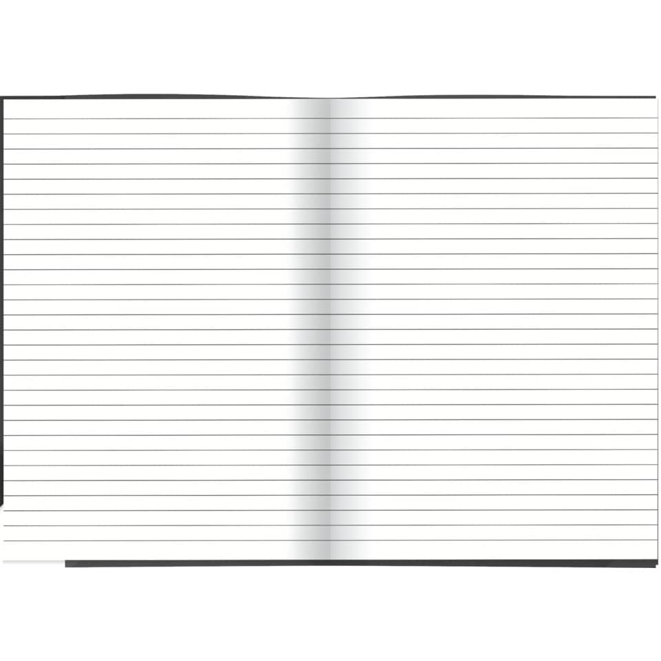 Notizbuch "notes carbon black", A4, 96 Blatt, liniert RNK 46513 RNK 46513 96BL liniert