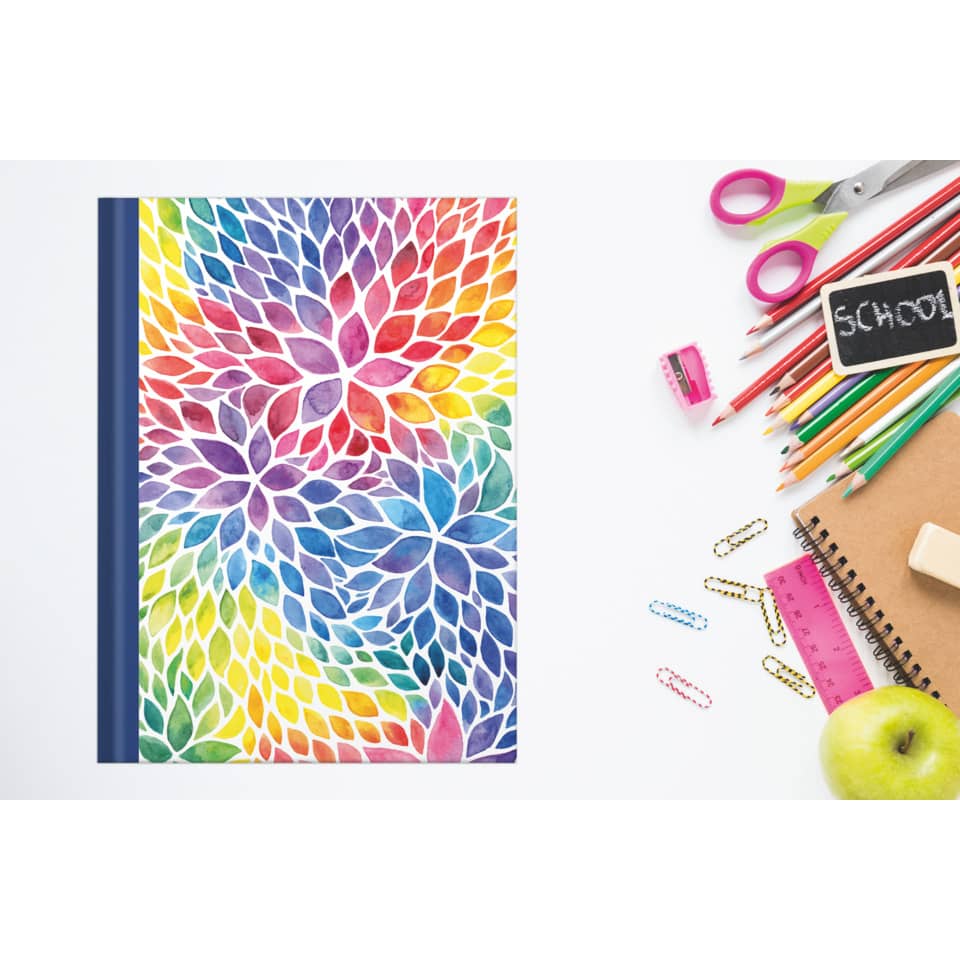 Notizbuch "Aquarell", A4, 96 Blatt, blanko RNK 46771 RNK 46771 96BL blanco