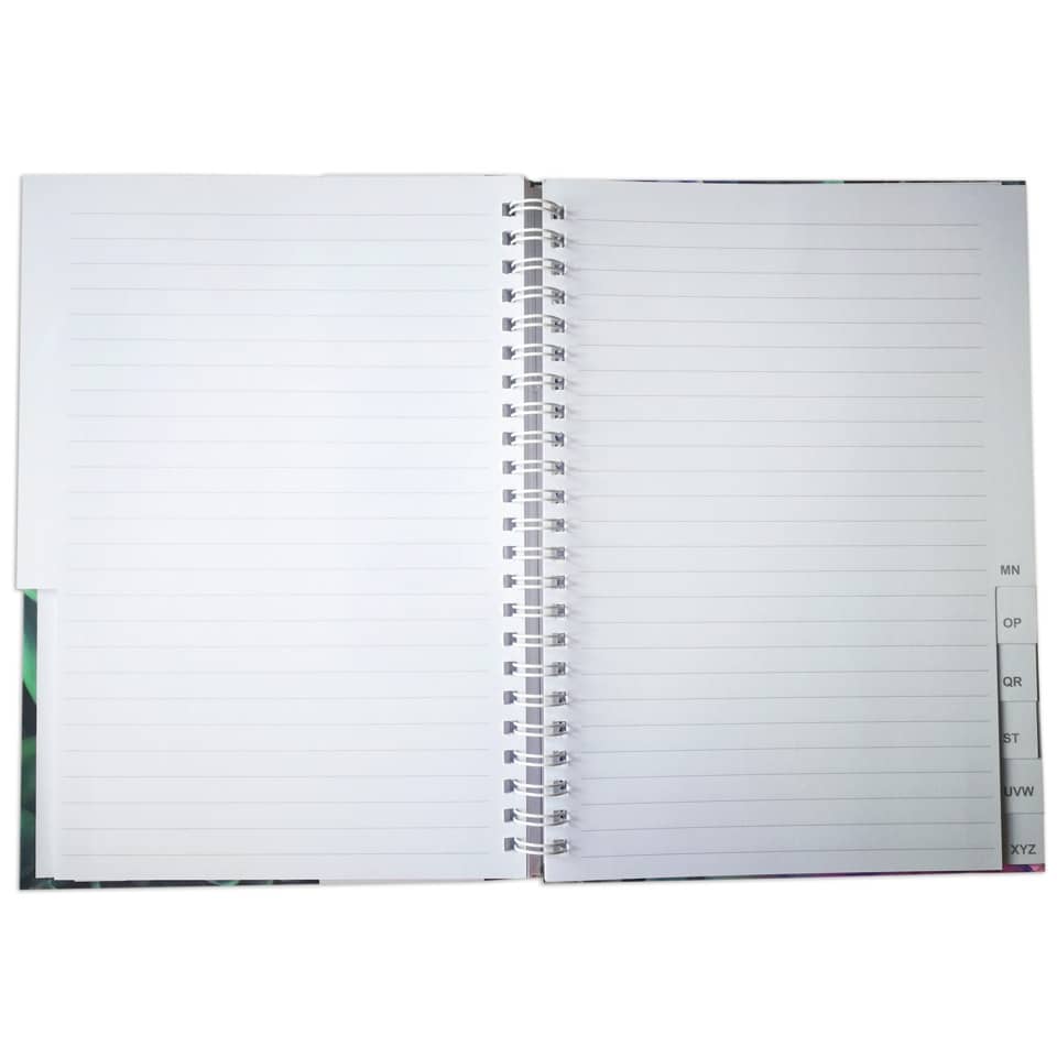 Notizbuch mit Register A-Z "Blossom", DIN A5, liniert, 48 Blatt RNK 46779