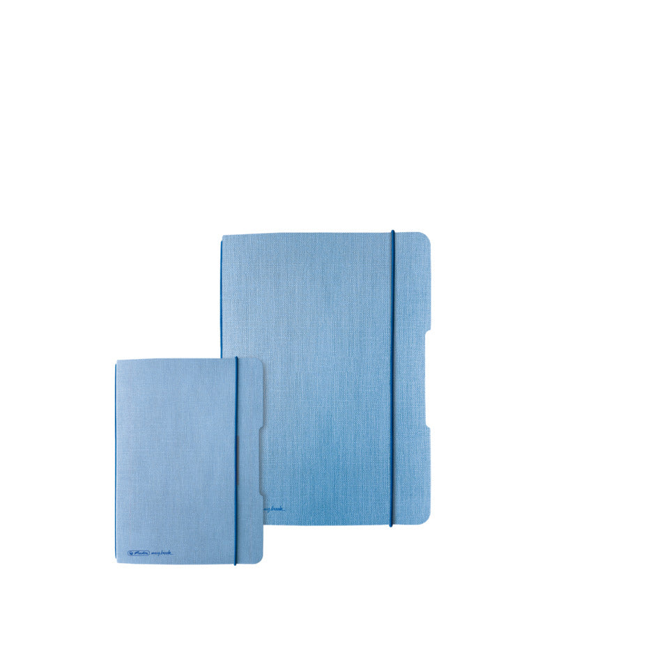 Notizheft Flex Leinen, A6, 40 Blatt, dotted, hellblau HERLITZ 300006048 HERLITZ 300006048 50033737