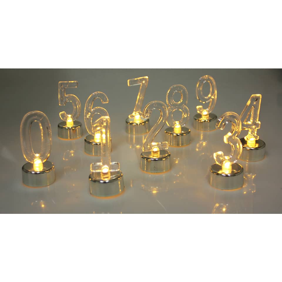 Geburtstagskerze LED, 100x40mm PBS 49159