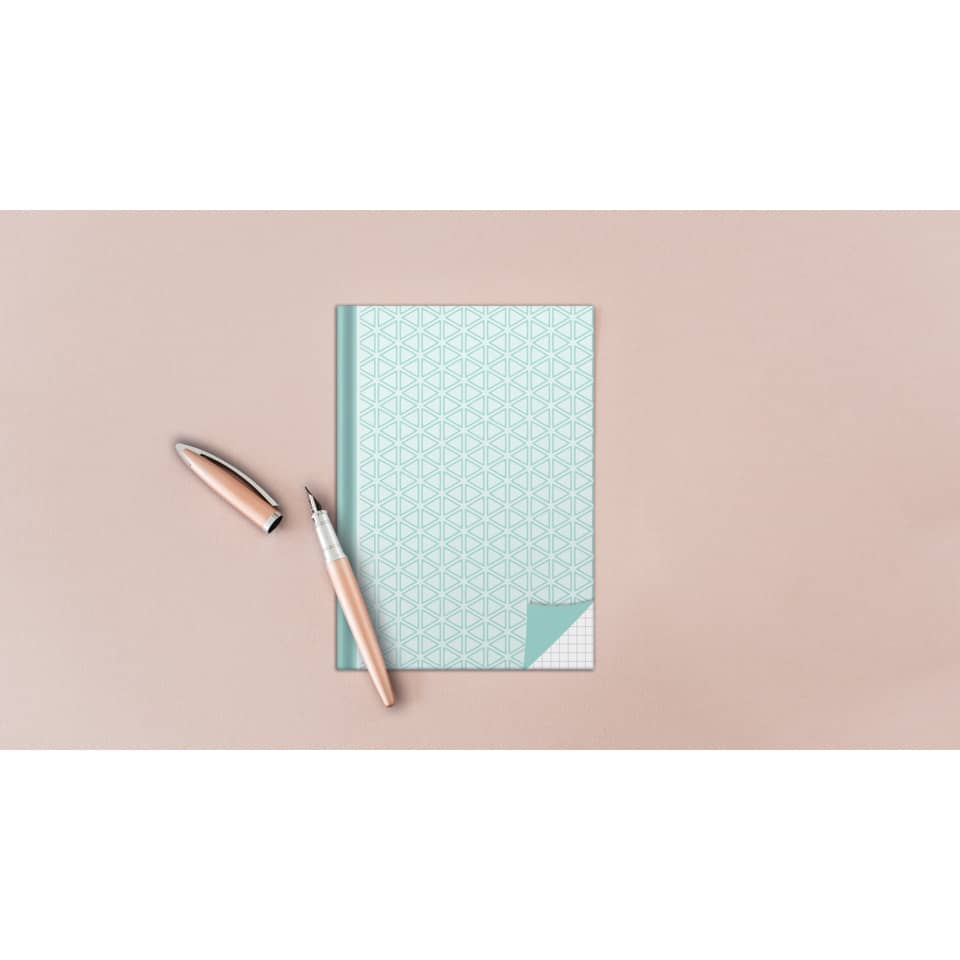 Notizbuch "Mint", A5, 96 Blatt, kariert RNK 46801
