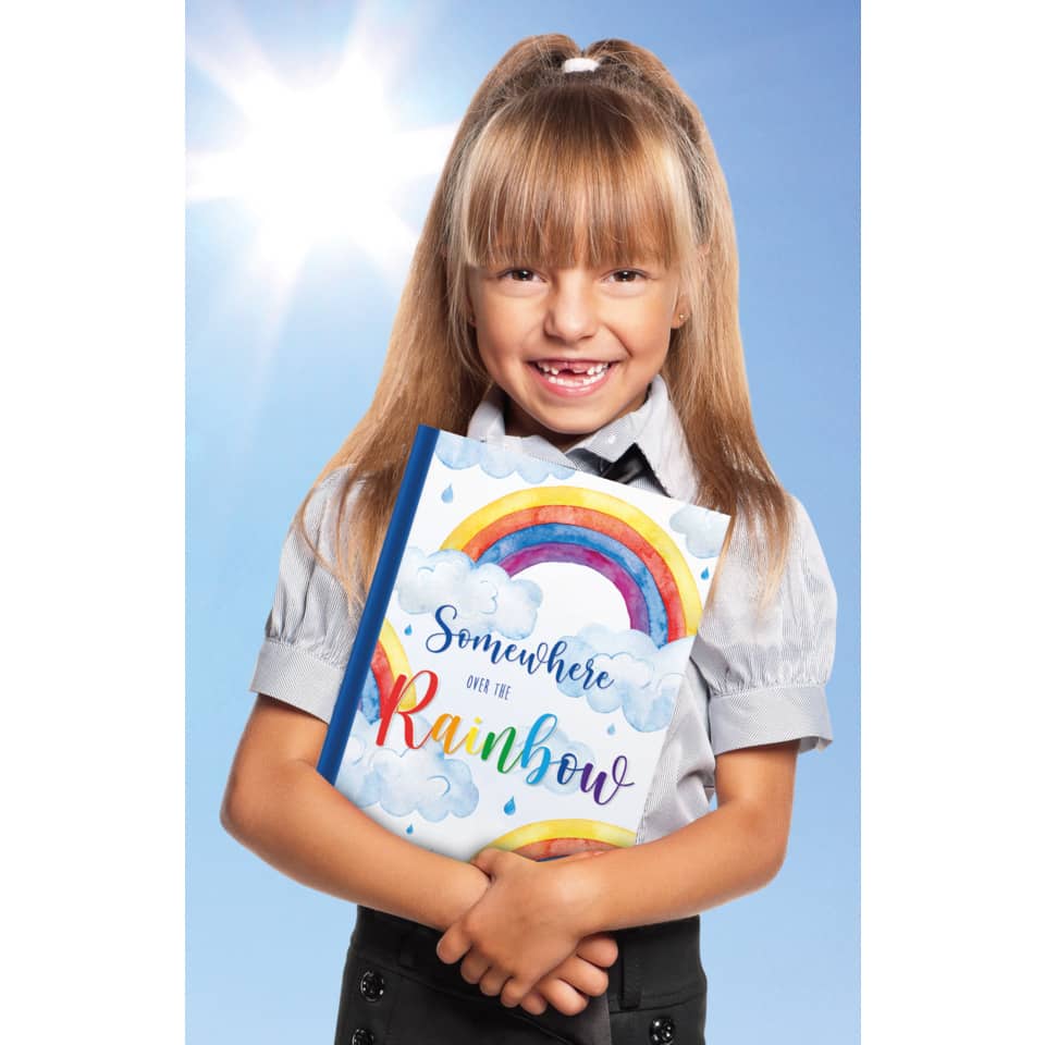 Notizbuch "Over the Rainbow", A4, 96 Blatt, blanko RNK 46807 RNK 46807  blanko
