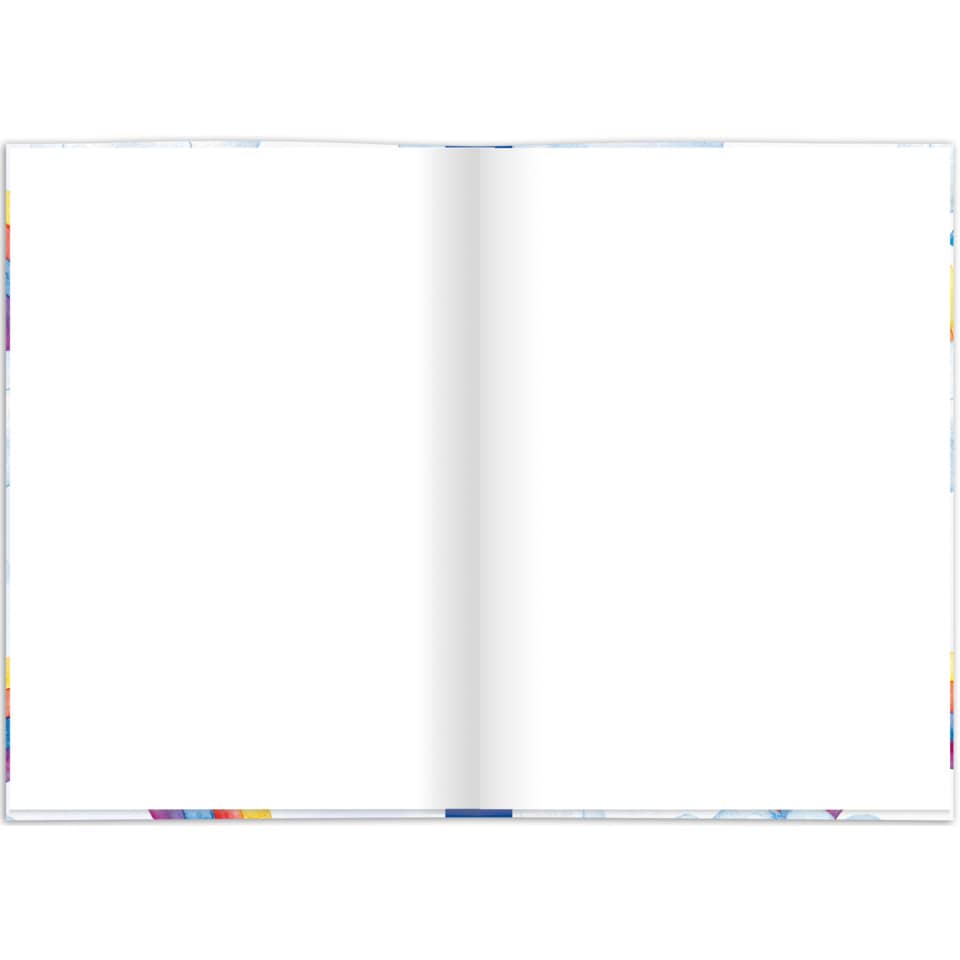 Notizbuch "Over the Rainbow", A4, 96 Blatt, blanko RNK 46807 RNK 46807  blanko