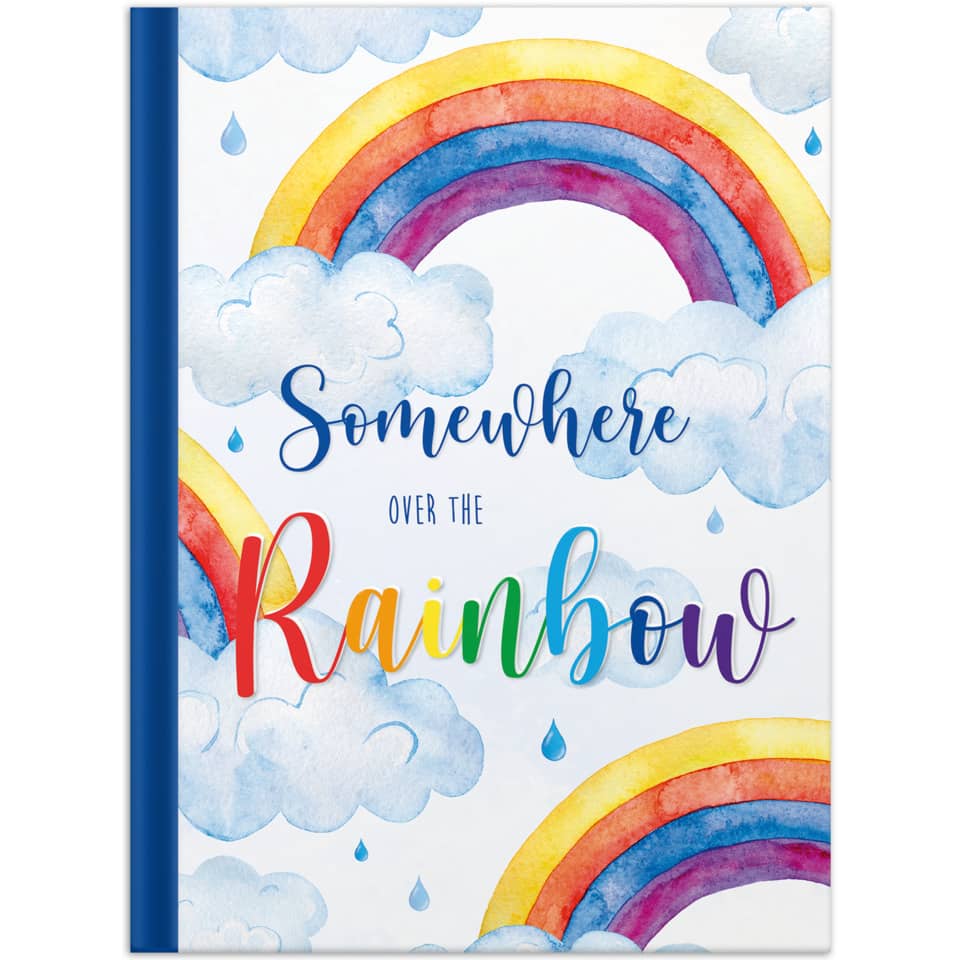 Notizbuch "Over the Rainbow", A4, 96 Blatt, blanko RNK 46807 RNK 46807  blanko