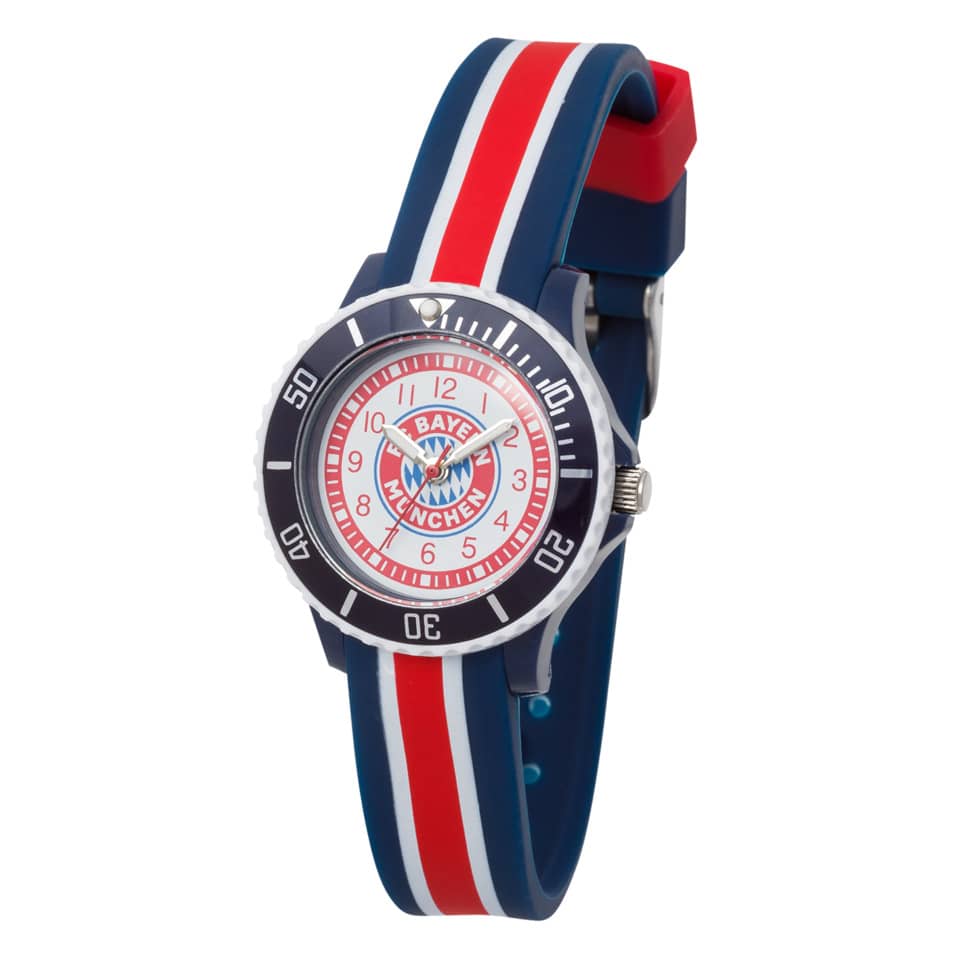 Armbanduhr Kinder, Ø 30 mm, bunt FC BAYERN 25961 FCBAYERN 25961
