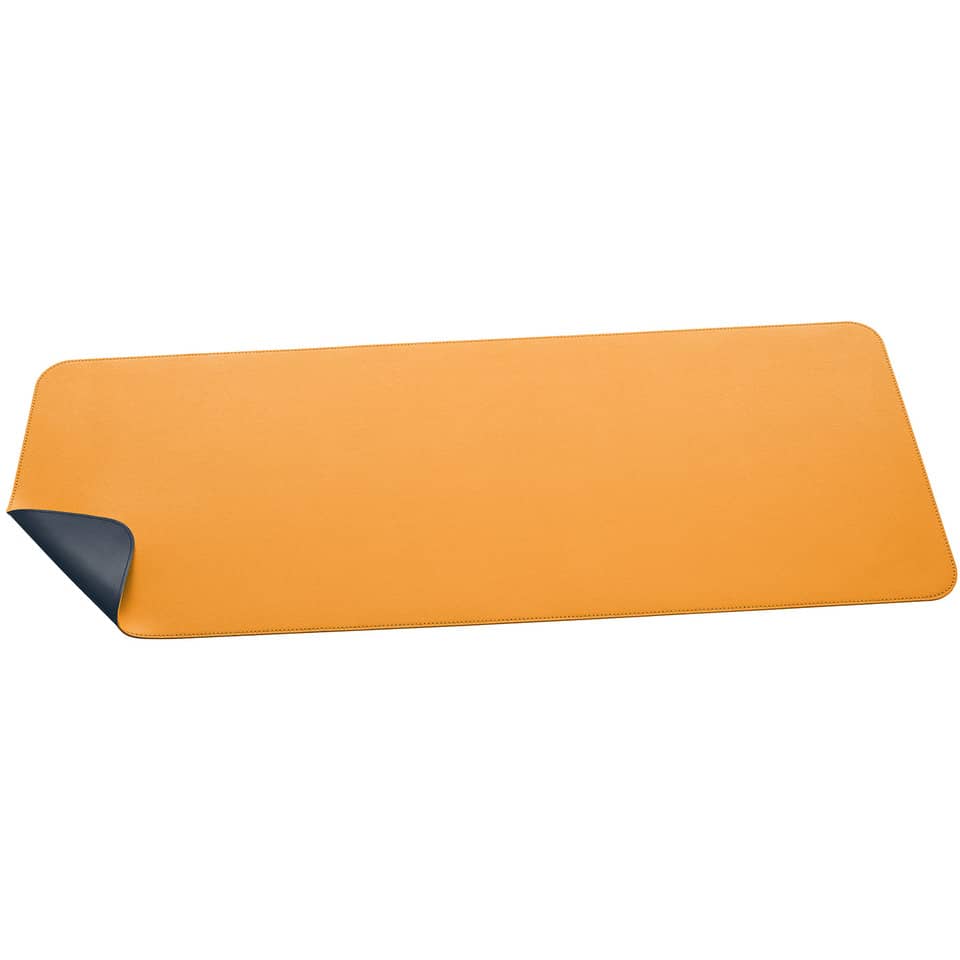 Schreibunterlage einrollbar, 80x30cm, Lederimitat, gelb/grau SIGEL SA601 SIGEL SA601 einrollbar 800x300mm