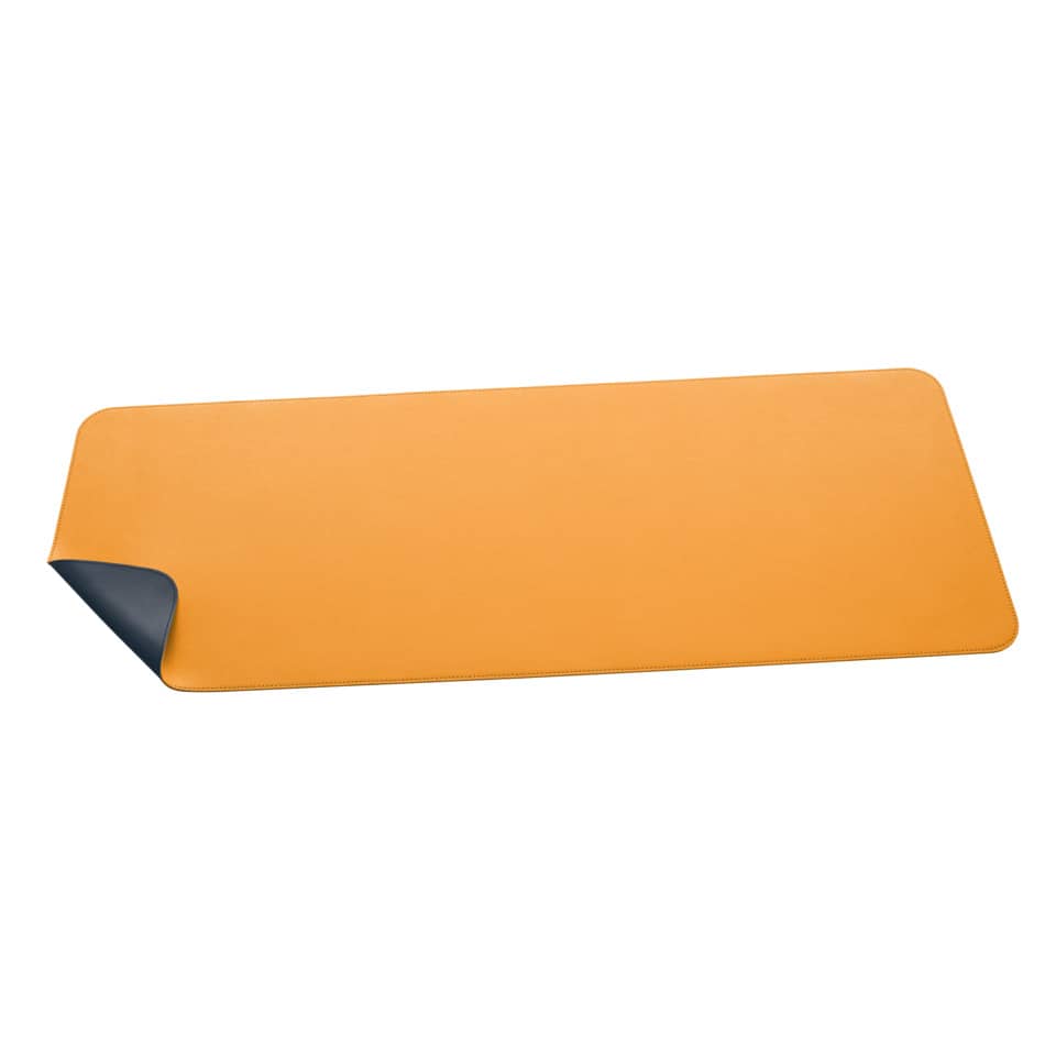 Schreibunterlage einrollbar, 80x30cm, Lederimitat, gelb/grau SIGEL SA601 SIGEL SA601 einrollbar 800x300mm