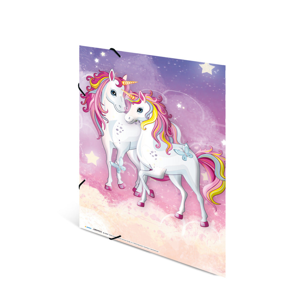 Sammelmappe Einhorn, A3, Karton HERMA 19457 HERMA 19457 Pappe