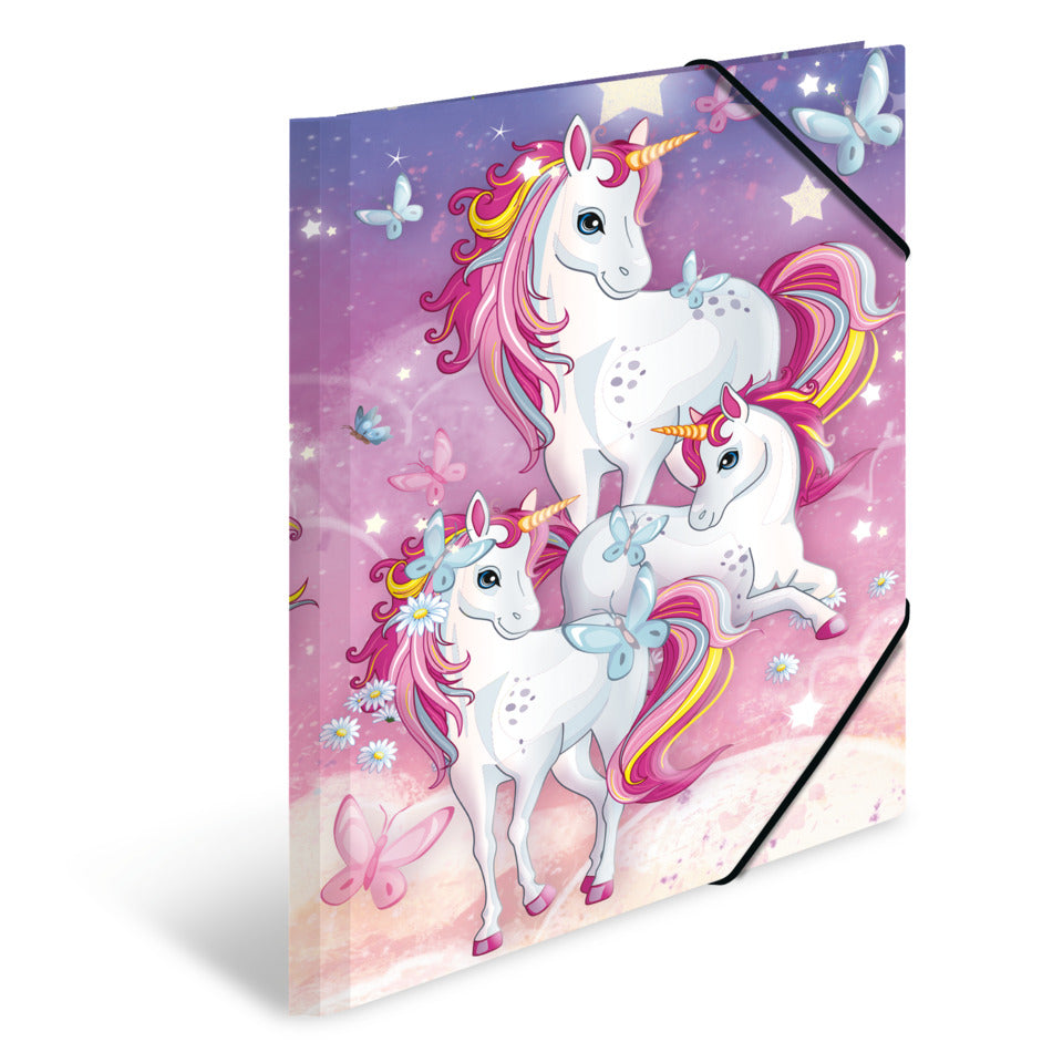 Sammelmappe Einhorn, A3, Karton HERMA 19457 HERMA 19457 Pappe