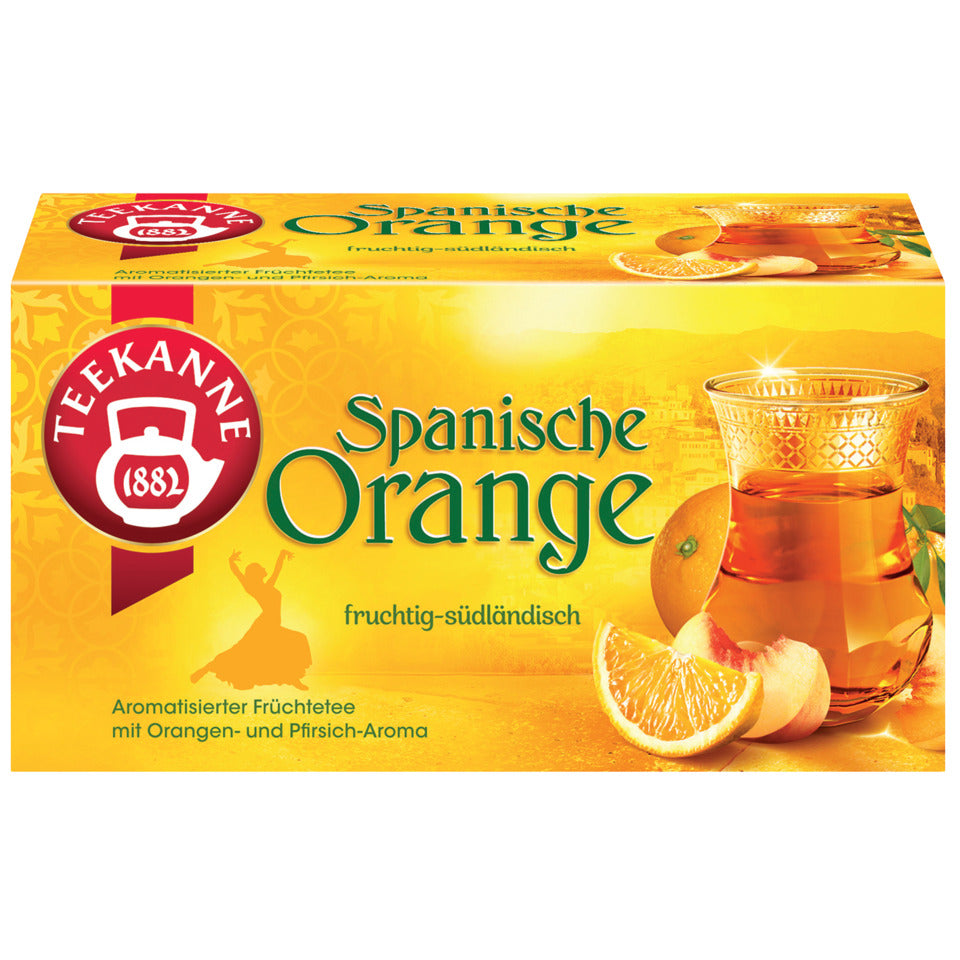Ländertee Spanische Orange, 20 Beutel x 2,5 g TEEKANNE 4009300009863
