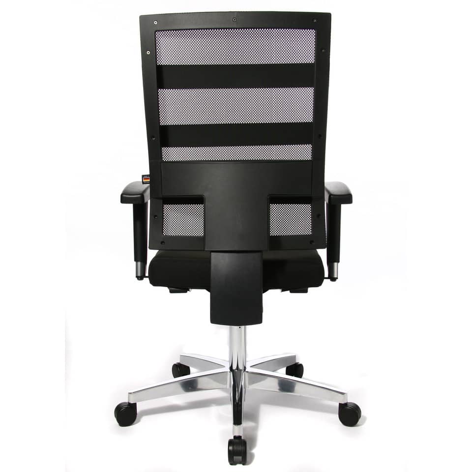 Drehstuhl X-Pander - schwarz, Aluminium Fußkreuz, mit Armlehnen TOPSTAR 959T T200 TOPSTAR 959T T200 für TB