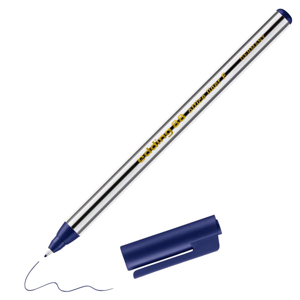 Feinliner 88, 0,6mm, blau EDDING 88-003