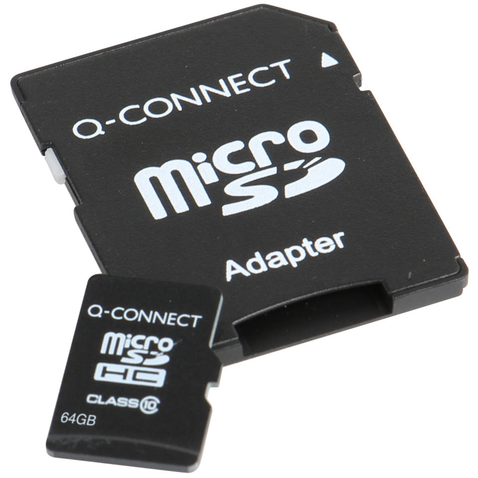 Speicherkarte MicroSDHC 64 GB Q-CONNECT KF16128 Q-CONNECT KF16128 64GB