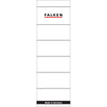 Ordnerrückenschild selbstklebend, 60 x 190 mm, breit/kurz, 10 Stück, weiß FALKEN 80037047 FALKEN 80037047 60x190mm sk