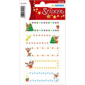 Geschenkesticker Weihnachten Little Rudolph, beglimmert, 10 Stück HERMA 15190 HERMA 15190 Rentier