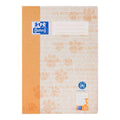 Heft Recycling, A4, 90g/m², 16 Blatt, Lin.3, kariert, orange OXFORD 400159471 OXFORD 400159471 Recycling