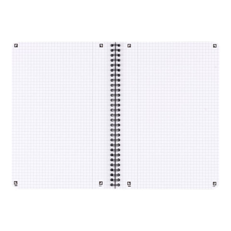 Collegeblock Touch, B5, 80 Blatt, kariert, schwarz OXFORD 400121613 OXFORD 400121613 Touch