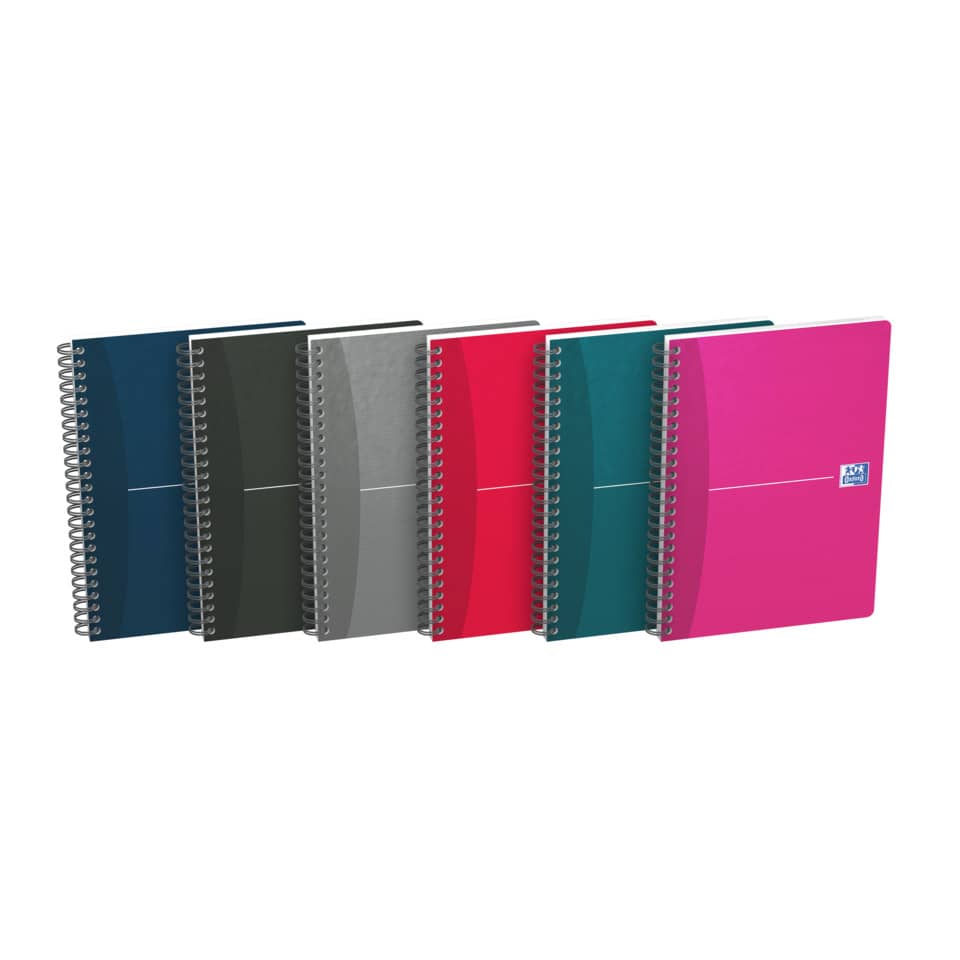 Spiralbuch Office Essentials, A5, 90 Blatt, kariert OXFORD 100102938