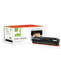 Lasertoner ersetzt HP CF540A, 1.400 Seiten, schwarz Q-CONNECT KF11337 Q-CONNECT KF11337 Ersetzt CF540A
