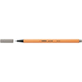 Fineliner point 88®, 0,4 mm, warmgrau STABILO 88/93