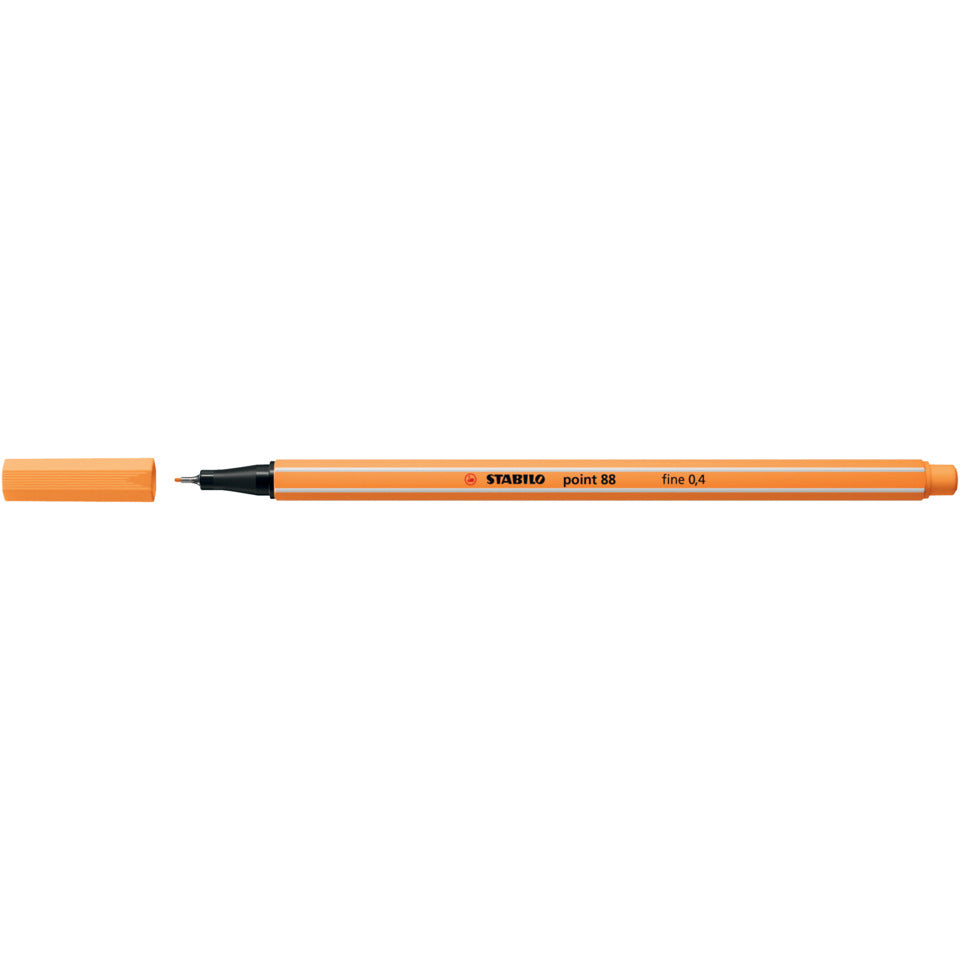 Fineliner point 88®, 0,4 mm, papaya STABILO 88/85