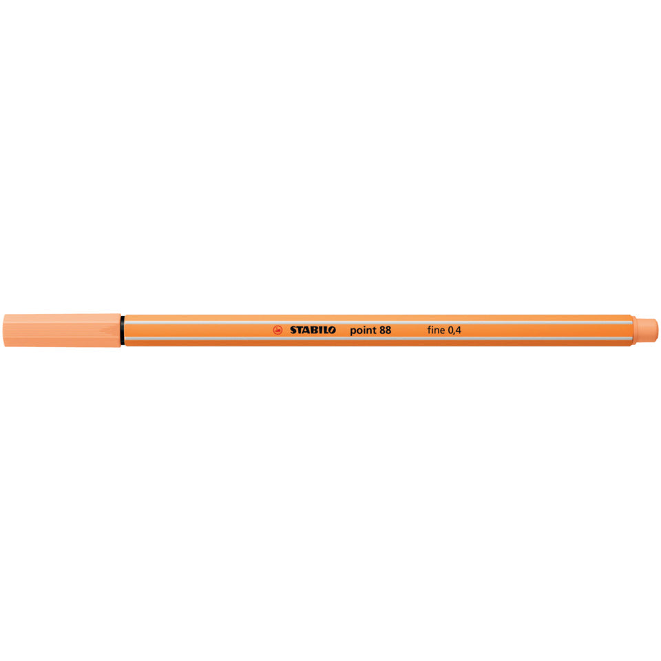 Fineliner point 88®, 0,4 mm, hellorange STABILO 88/25