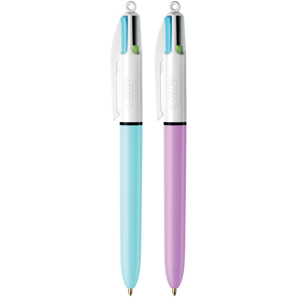 Vierfarbkugelschreiber 4 Colours® Fun, 0,4 mm, sortiert BIC 889609 BIC 889609 4ColoursFun