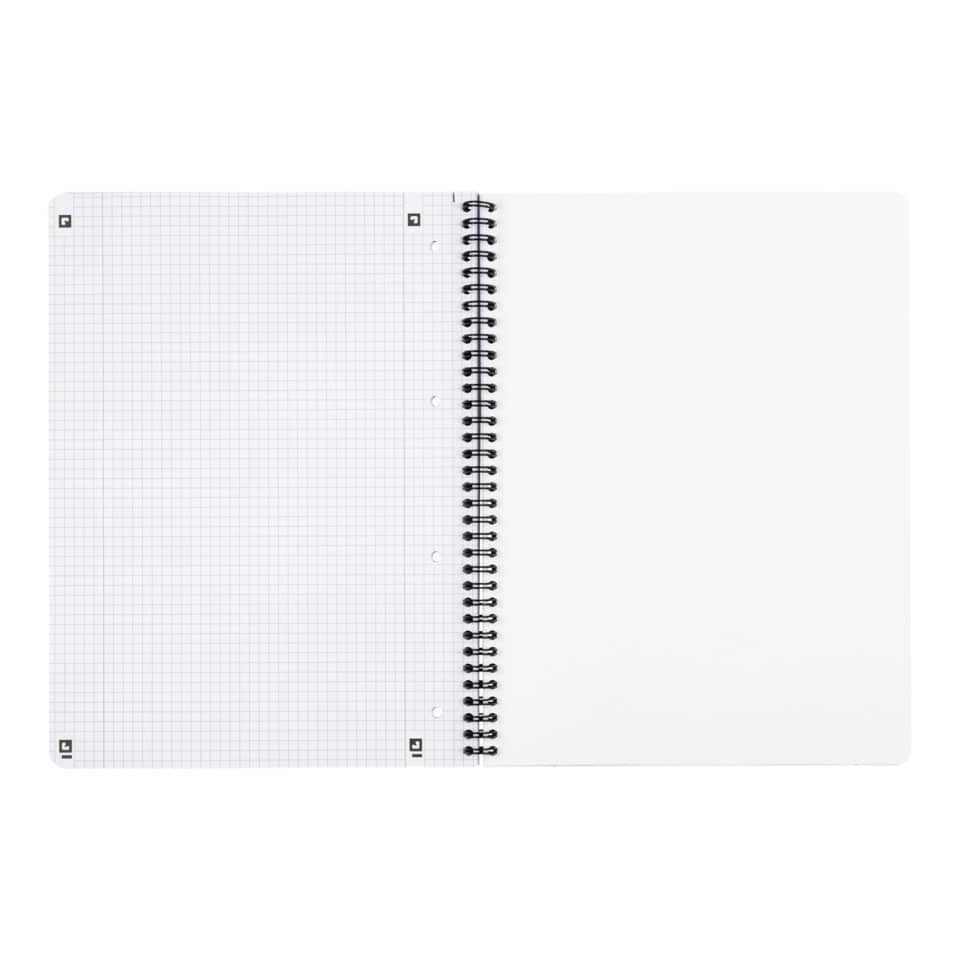 Collegeblock Klassik Duo, A4+, 80 Blatt, Lin.27/28, liniert/kariert OXFORD 400101421