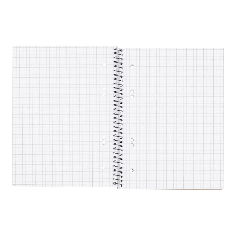 Collegeblock, DIN A5+, kariert, 80 Blatt, 70g/qm chlorfrei LANDRE 400197335 LANDRE 400197335/100050176 kariert Rand