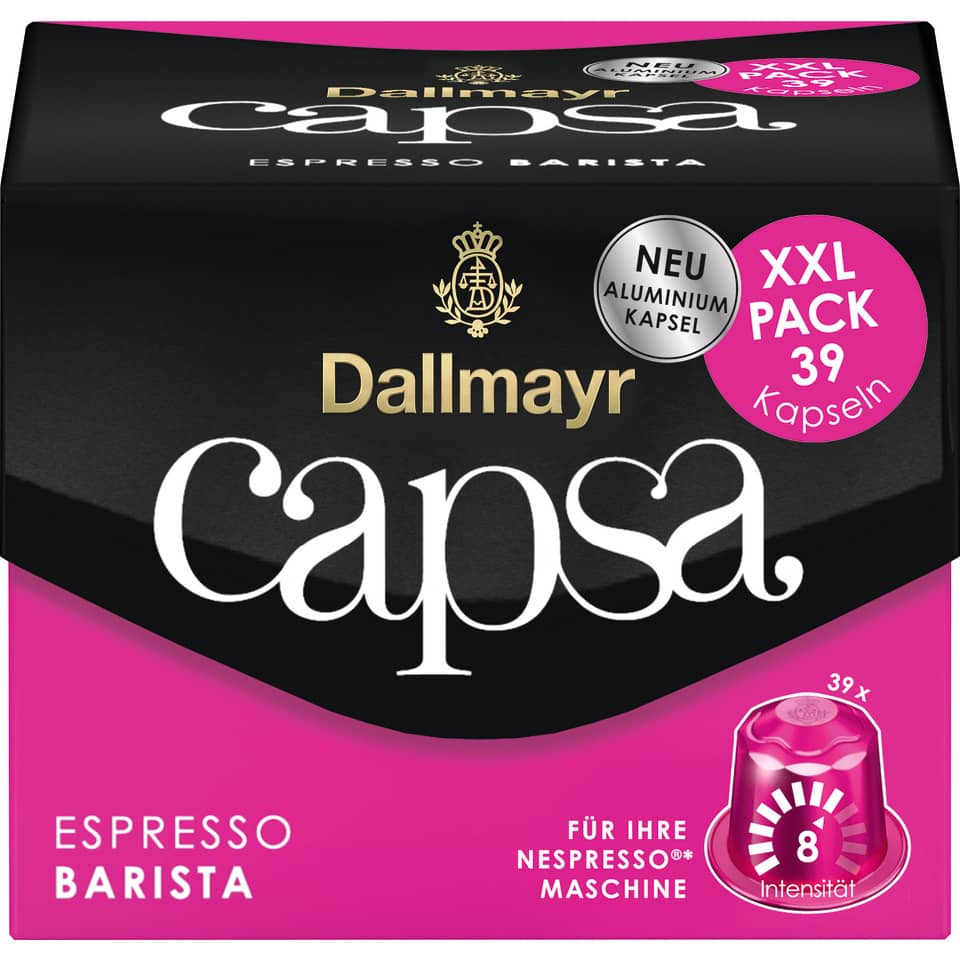 Kaffeekapseln Espresso Barista 39 Kapseln DALLMAYR 930440 DALLMAYR 930440 39 Kapseln à 5,6g