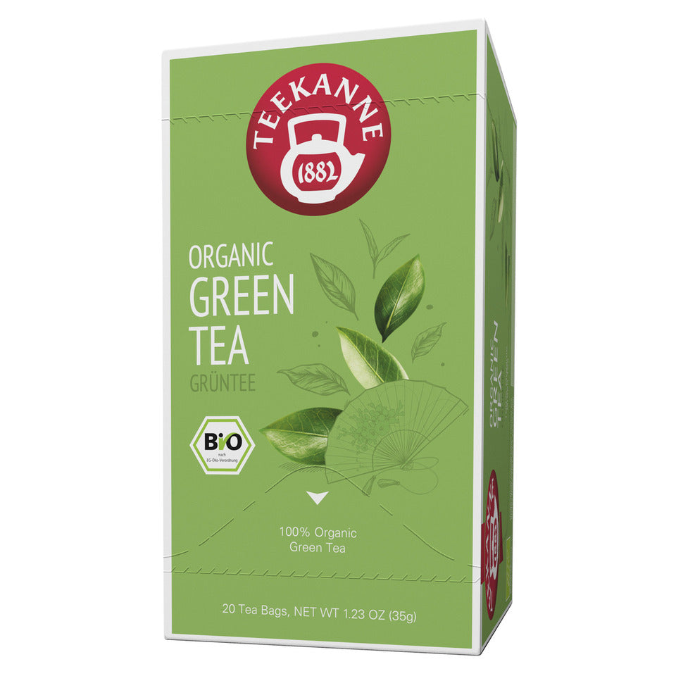 Tee Organic Green Tea, 20 Beutel x 1,75 g TEEKANNE 4009300007937