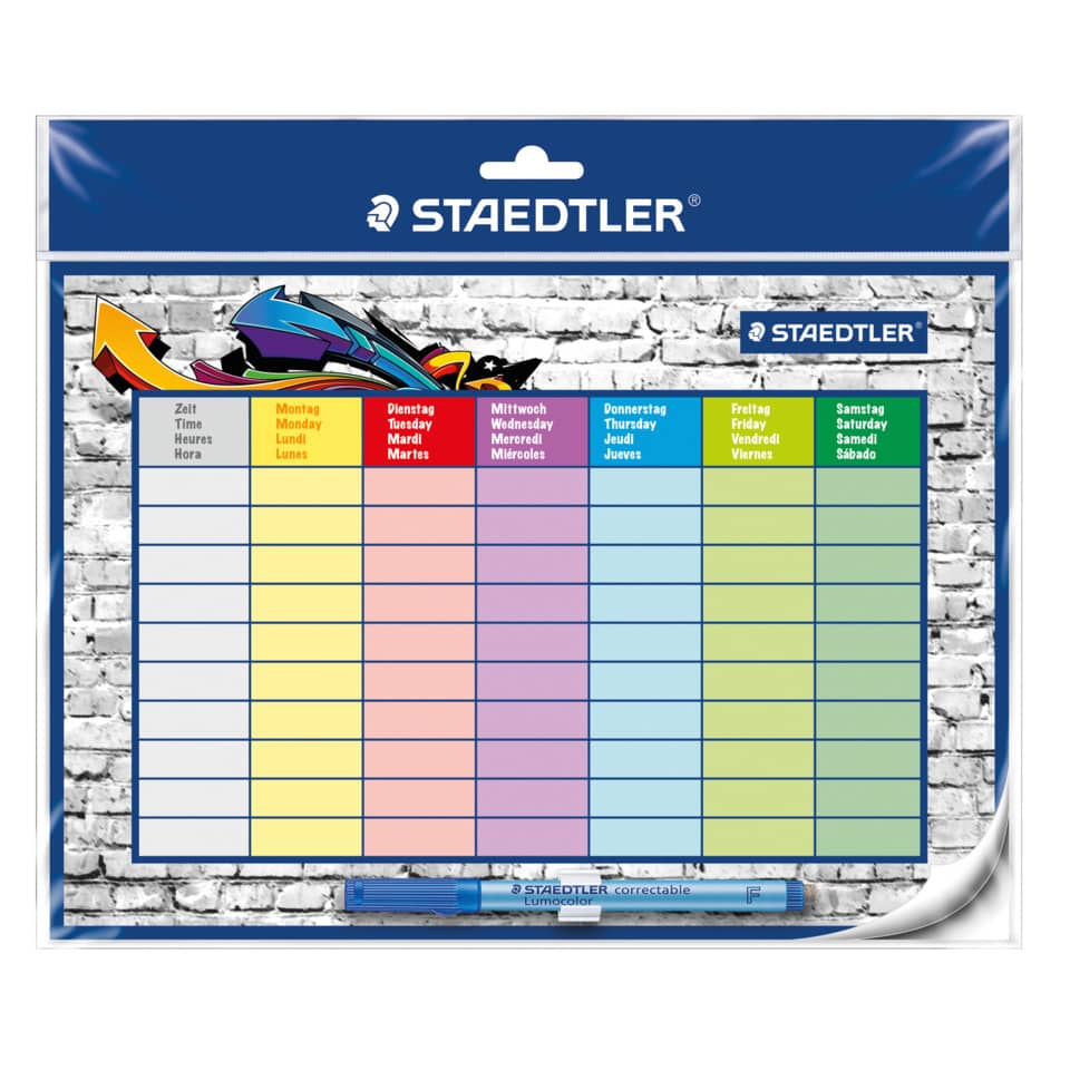Stundenplan Lumocolor® correctable STAEDTLER 641SP2