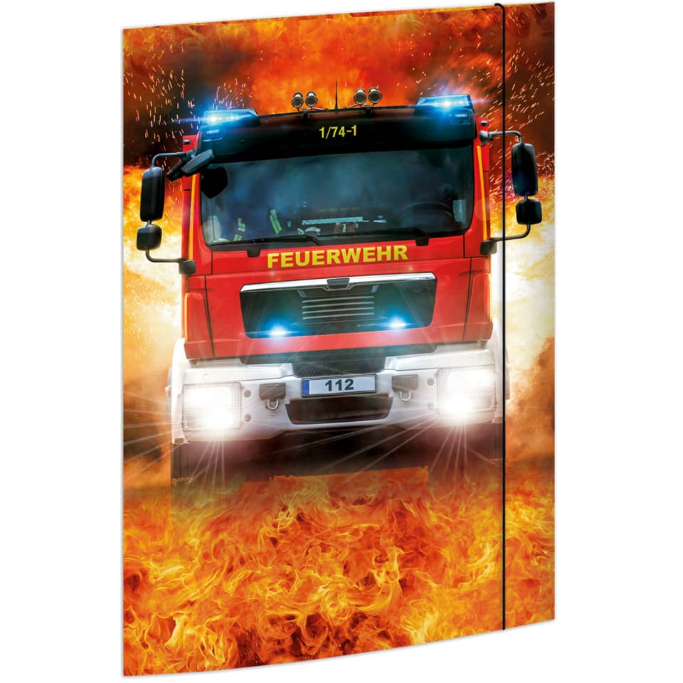 Zeichenmappe On Fire, 310 x 440mm, A3, Karton RNK 45362 RNK 45362 310x440mm