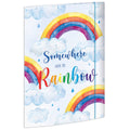 Sammelmappe Over the Rainbow DIN A4 Gummizug RNK 46331