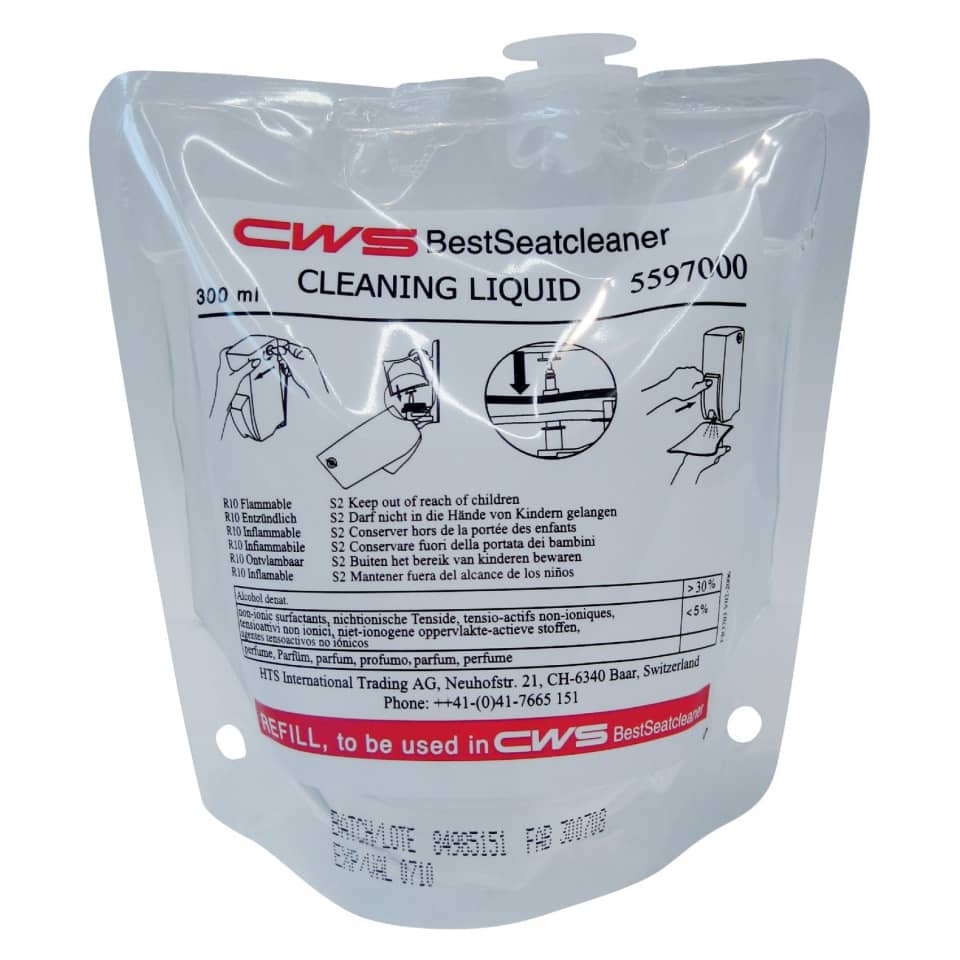 Toilettensitzreiniger Best Seatcleaner, 300 ml Kartusche BESTSEATCLEANER 137011210 CWS 137011210 300ml Kartusche
