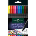 Fineliner Finepen Grip, 0,4mm, 10 Stück, sortiert FABER CASTELL 151610
