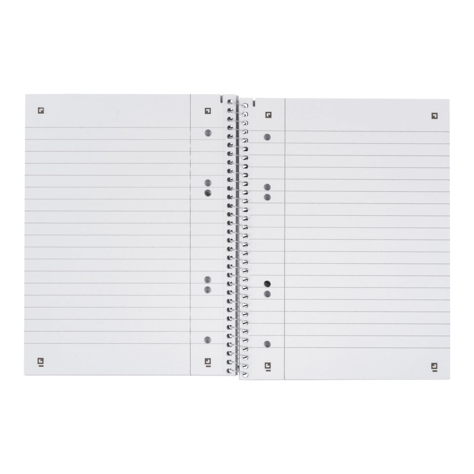 Collegeblock, A5+, 80 Blatt, liniert, 6-fach gelocht, blau OXFORD 400159376 OXFORD 400159376 Recycling