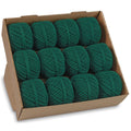 Baumwollkordel, 15mx2mm, 12 Stück, dunkelgrün  817-035 817-035 12ST