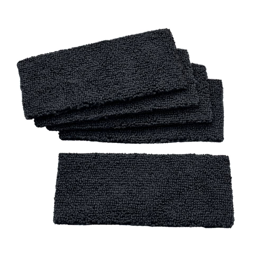 Ersatzpads für Holz-Board-Eraser BA120, Mikrofaser, 5 Stück, schwarz SIGEL BA121 SIGEL BA121 f. Reinigungsschwamm