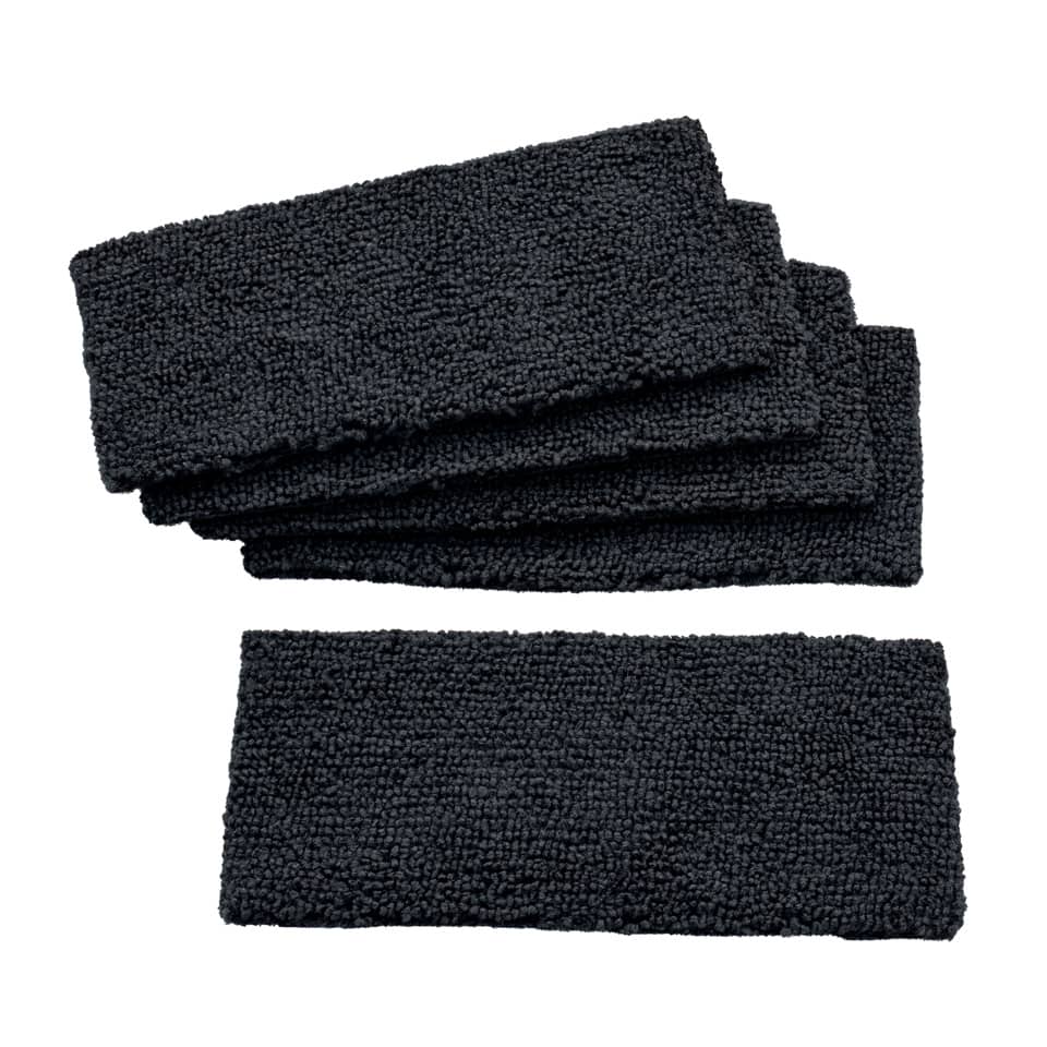 Ersatzpads für Holz-Board-Eraser BA120, Mikrofaser, 5 Stück, schwarz SIGEL BA121 SIGEL BA121 f. Reinigungsschwamm