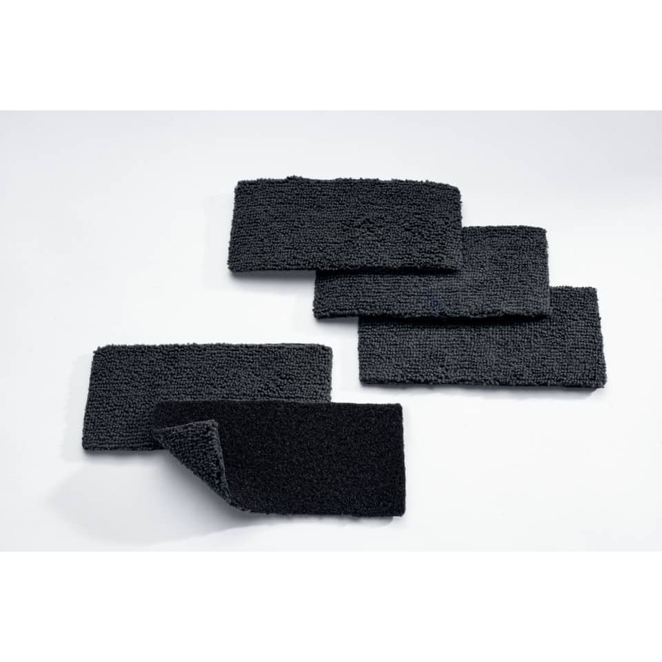 Ersatzpads für Holz-Board-Eraser BA120, Mikrofaser, 5 Stück, schwarz SIGEL BA121 SIGEL BA121 f. Reinigungsschwamm